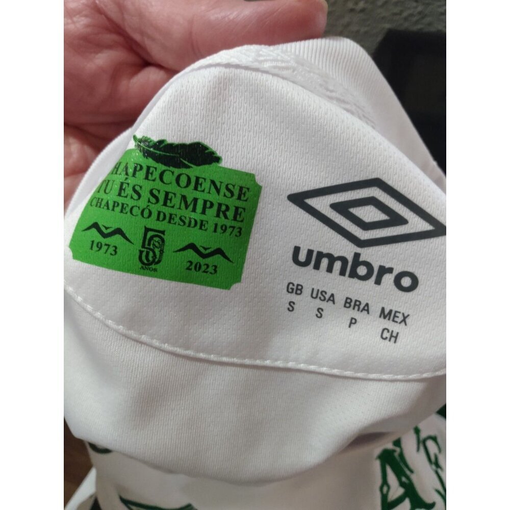Umbro Men's ACF Chapecoense Soccer Jersey Aurora Small 2023 50 Year Anniversary - Picture 3 of 8